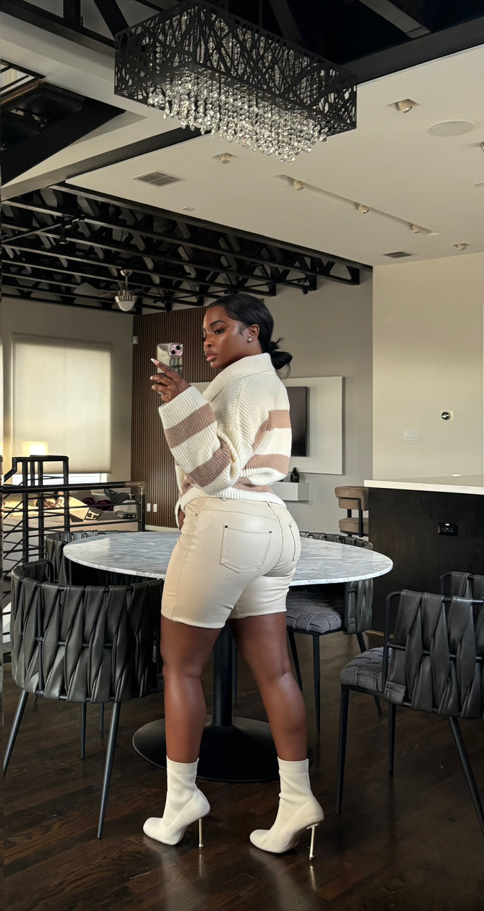 Nude taupe sweater