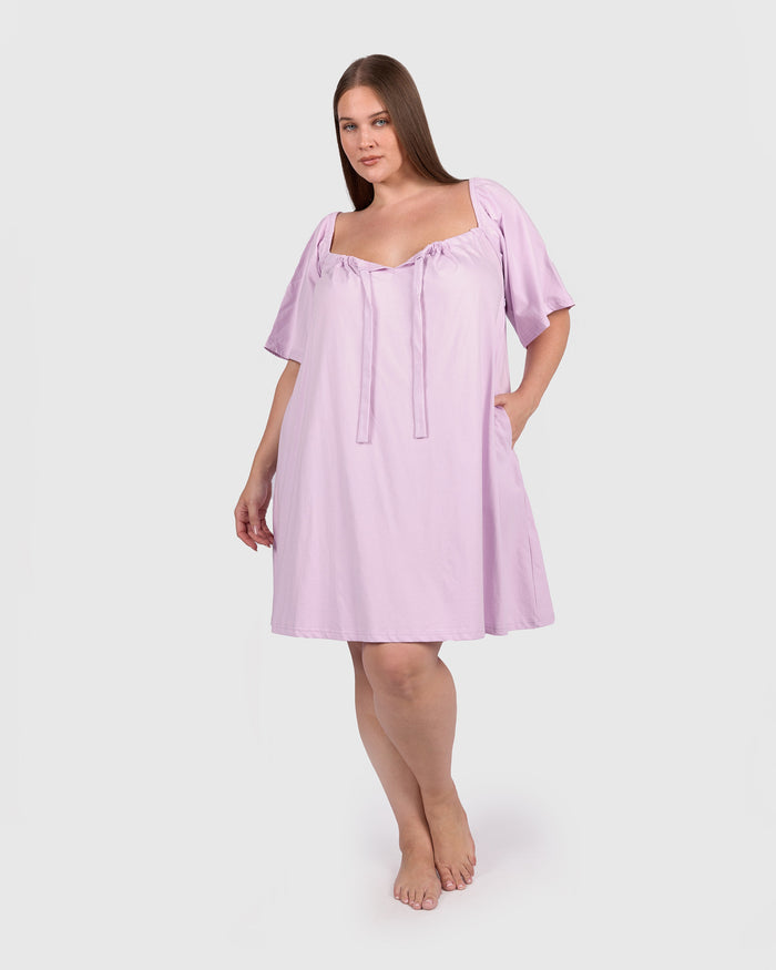 Ocean Nightie | Lilac Mist