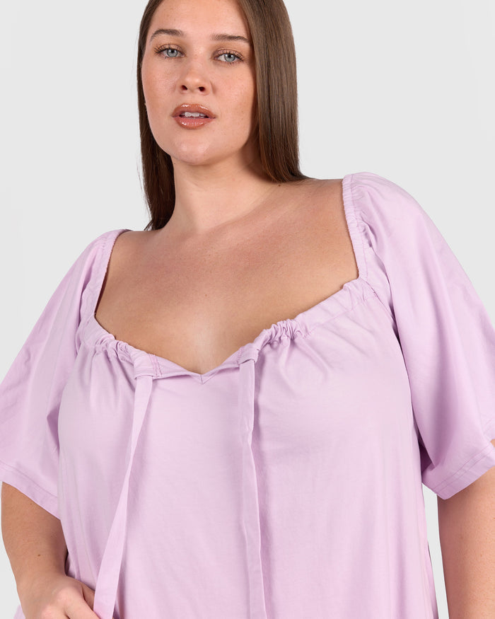 Ocean Nightie | Lilac Mist