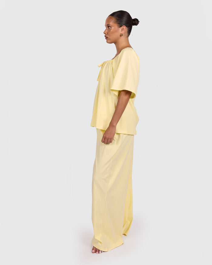 Ocean PJ Pants | Lemon