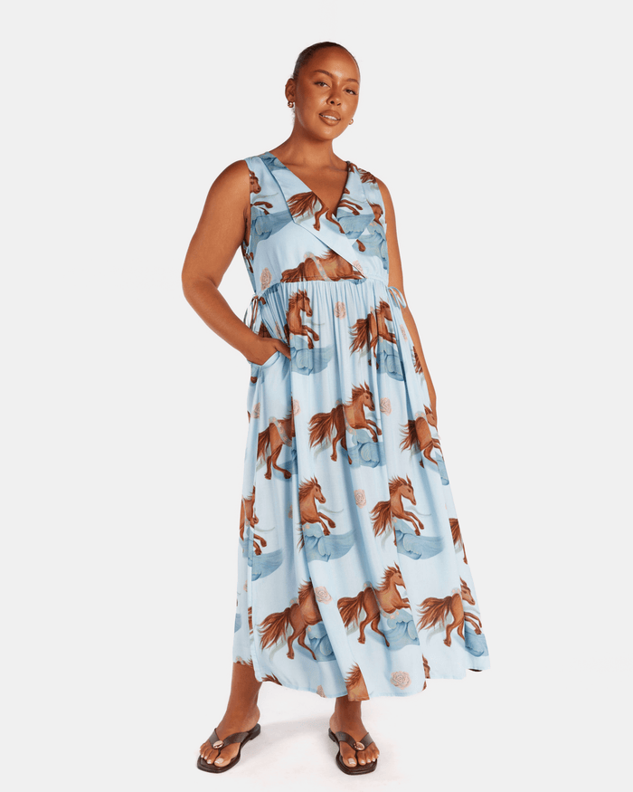 Olivia Maxi Dress | Prairie Bloom