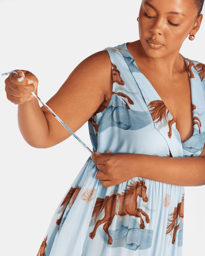 Olivia Maxi Dress | Prairie Bloom