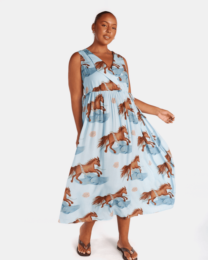 Olivia Maxi Dress | Prairie Bloom