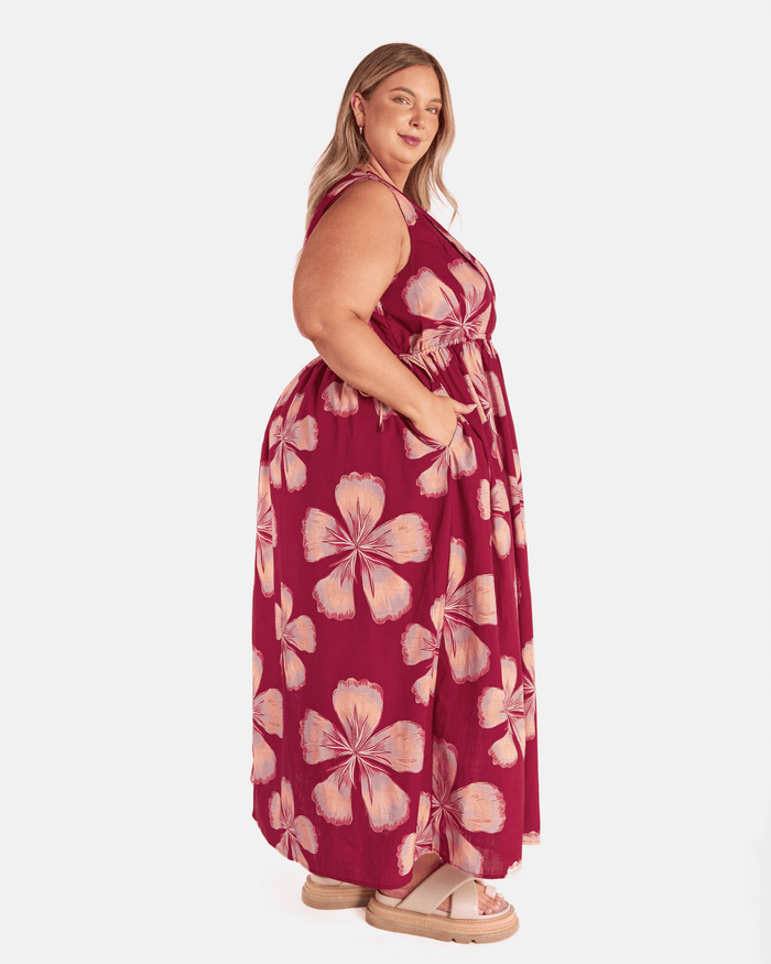 Olivia Maxi | Midnight Bloom