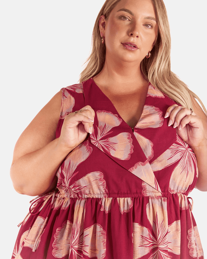 Olivia Maxi | Midnight Bloom