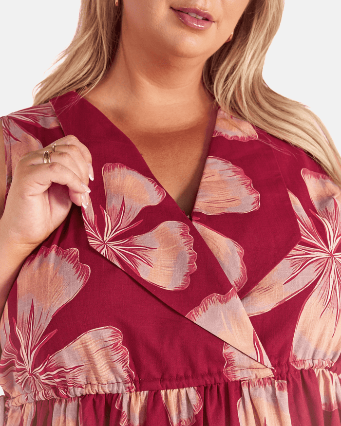 Olivia Maxi | Midnight Bloom
