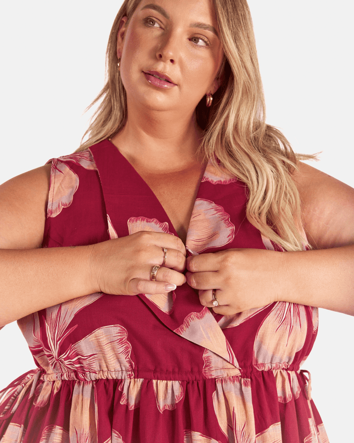 Olivia Maxi | Midnight Bloom