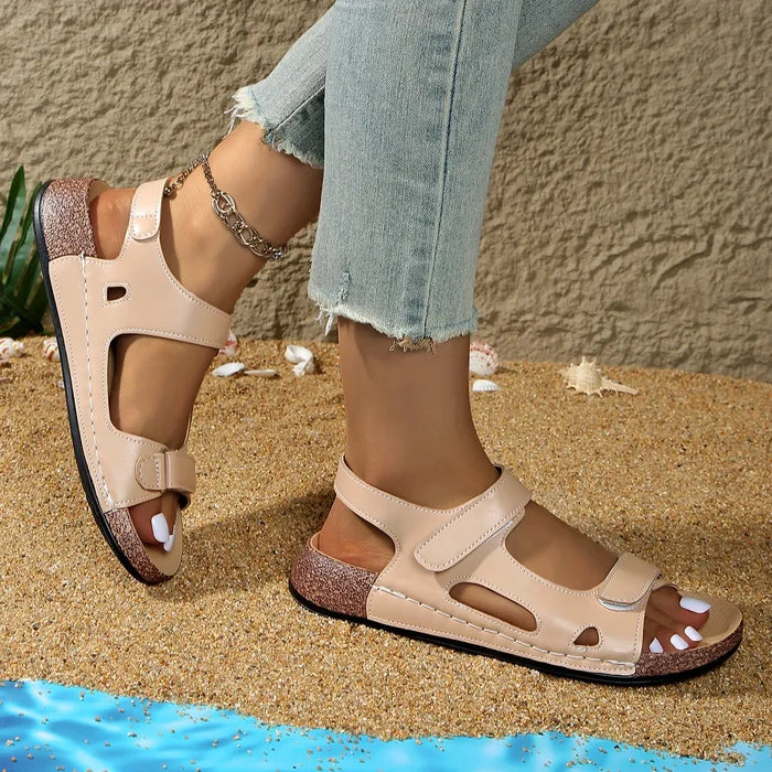 Open Toe Wedge Sandals
