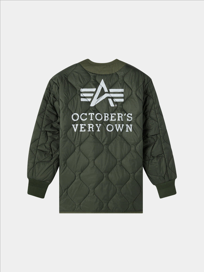 OVO X ALPHA ALS/92 LINER COLLAB Alpha Industries OG-107 GREEN XS