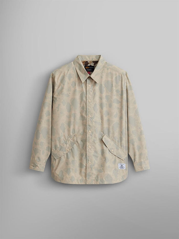PACKAWAY SHIRT JACKET OUTERWEAR Alpha Industries LIMESTONE XS
