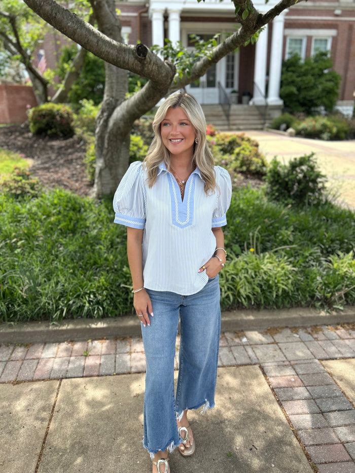 PAYTON STRIPE PATTERN TOP