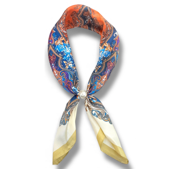 Pearl Magnetic Scarf - Greige Goods