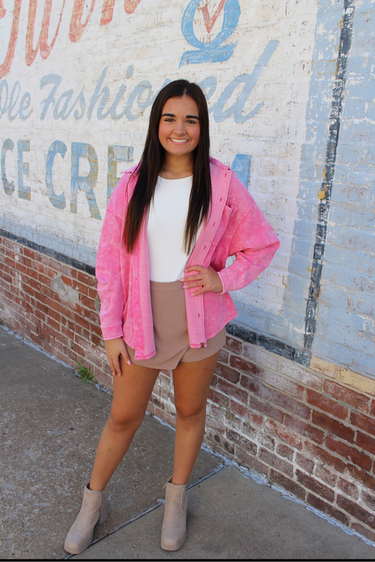 PINK ACID SHACKET