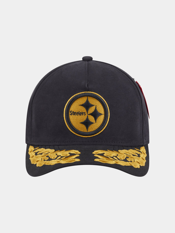 PITTSBURGH STEELERS X ALPHA X NEW ERA 940 MC CAP ACCESSORY Alpha Industries