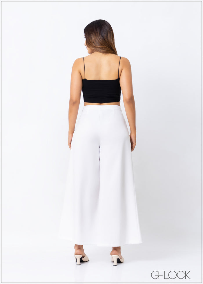 Pleat Detail Pant - 230123