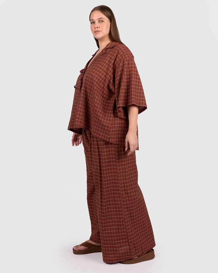 Posey Pants | Maple Gingham