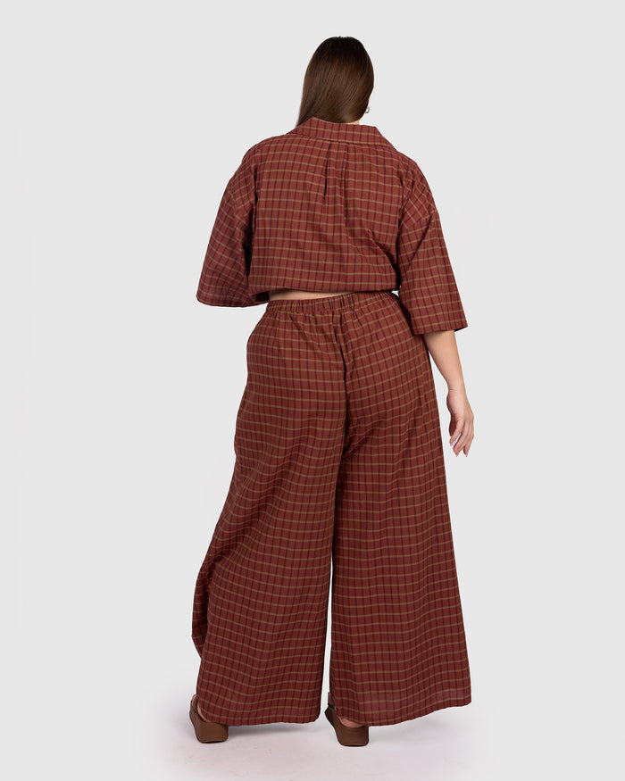Posey Pants | Maple Gingham