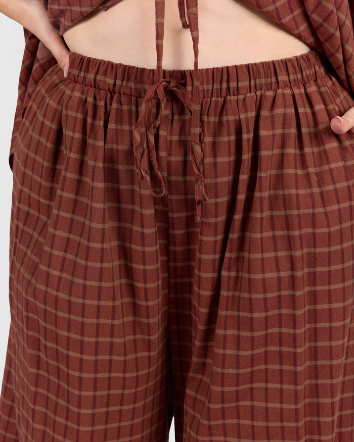 Posey Pants | Maple Gingham