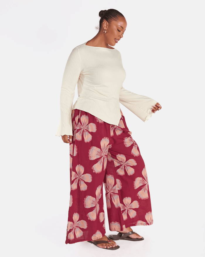 Posey Pants | Midnight Bloom