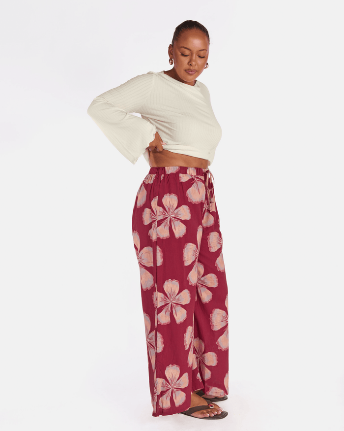 Posey Pants | Midnight Bloom