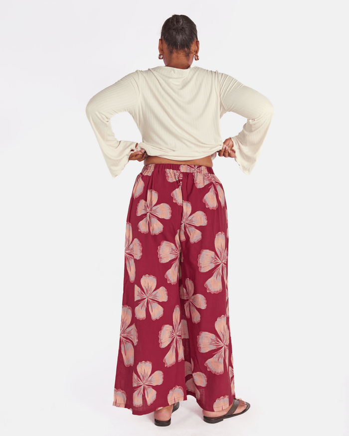 Posey Pants | Midnight Bloom