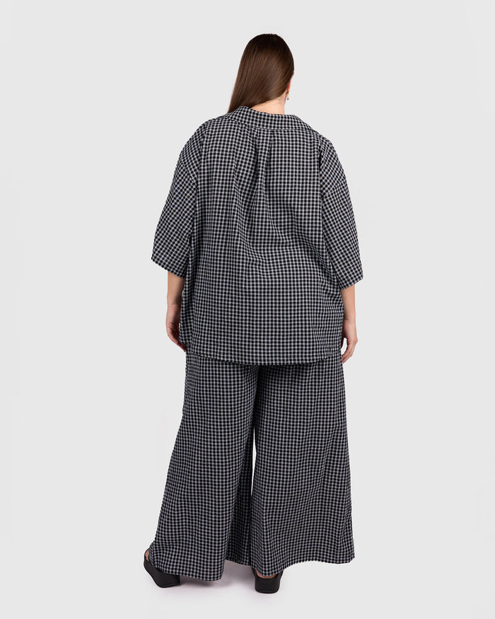 Posey Pants | Midnight Gingham