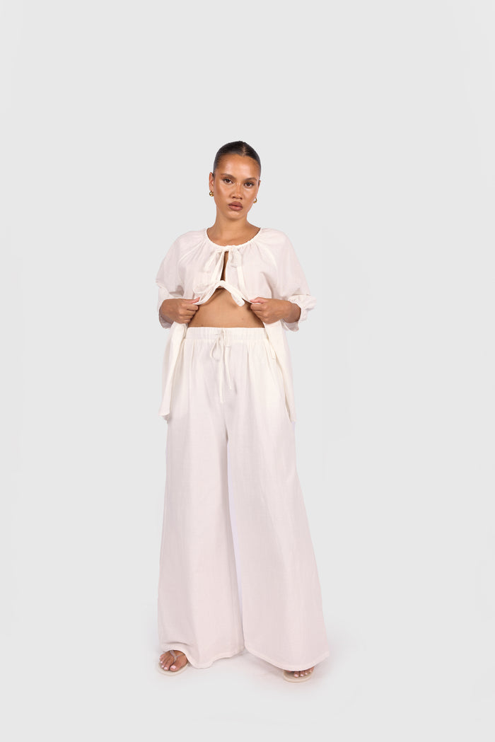 Posey Pants | White