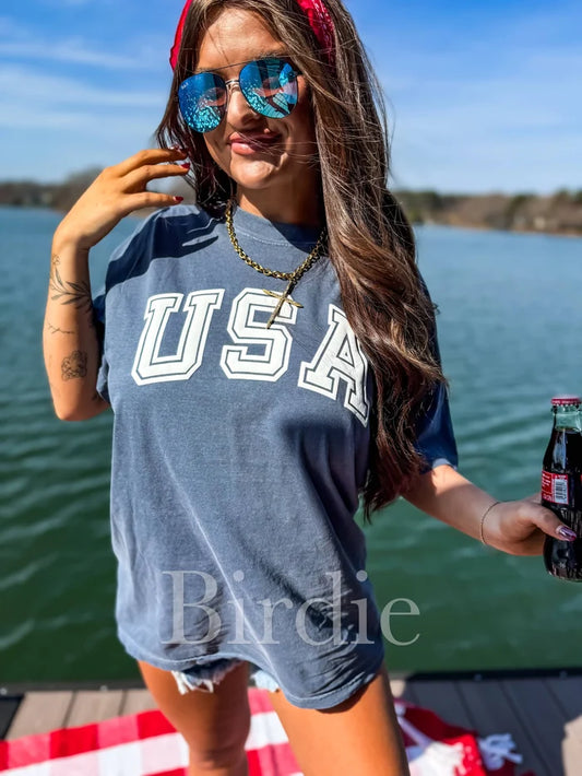 PREORDER NAVY USA TEE