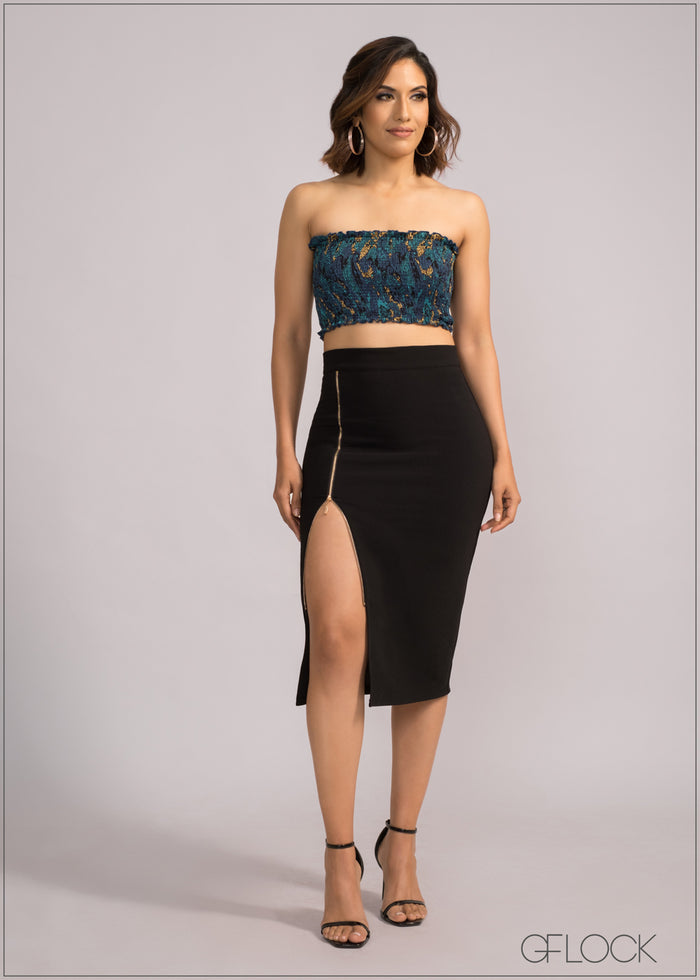 Printed Tube Top - 200424