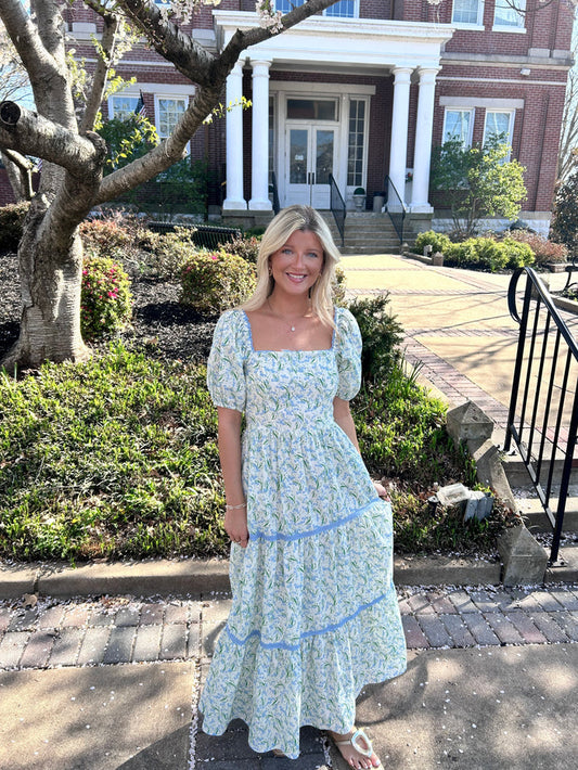RAYGAN FLORAL MAXI