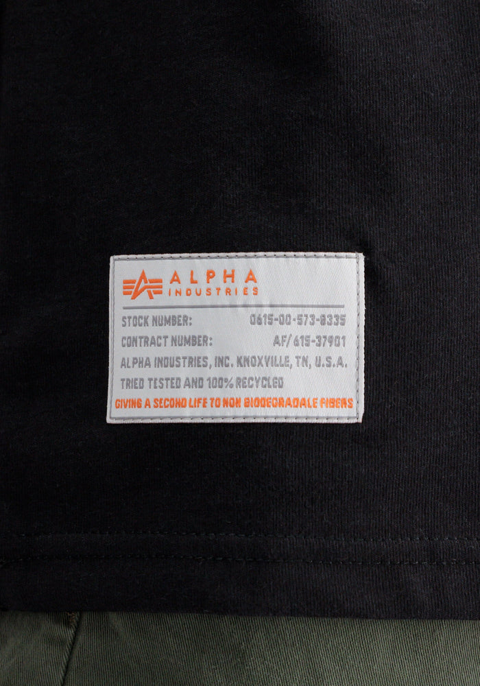RECYCLED LABEL TEE TOP Alpha Industries