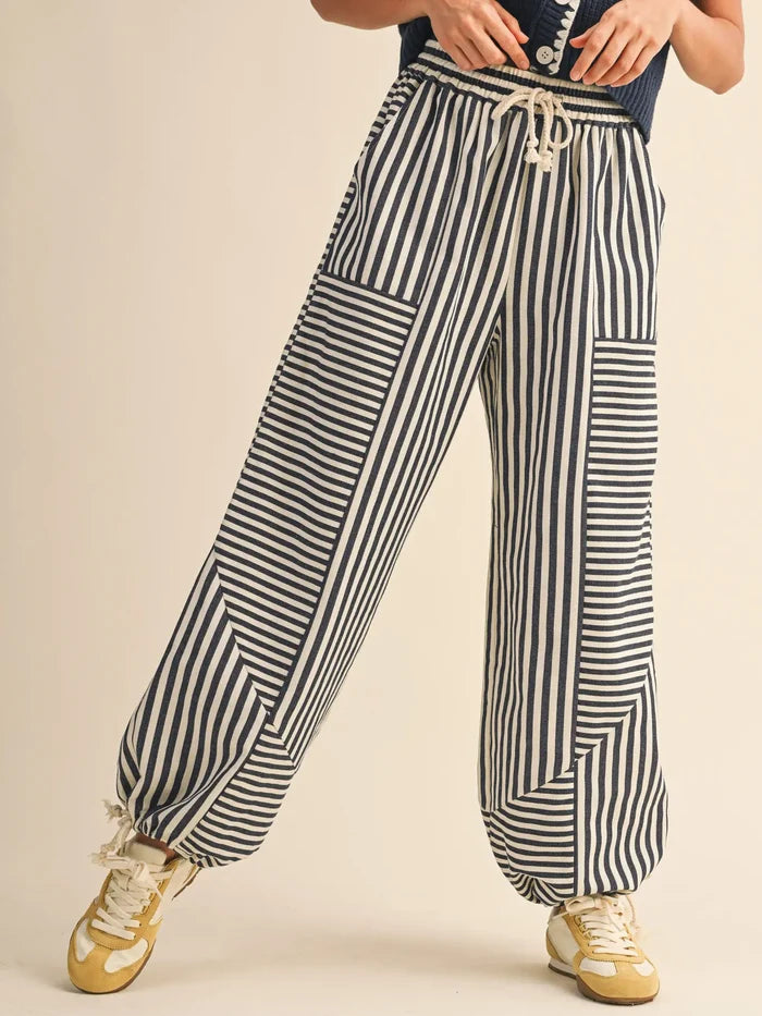 Relaxed Stripe Pants