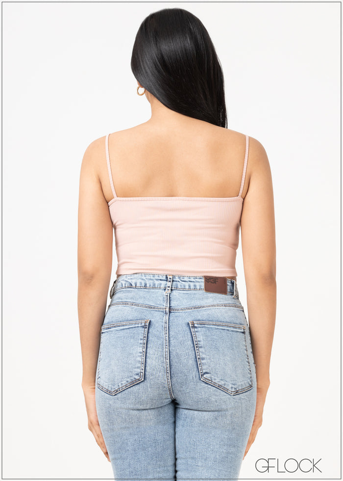Rib Crop Top - 031022