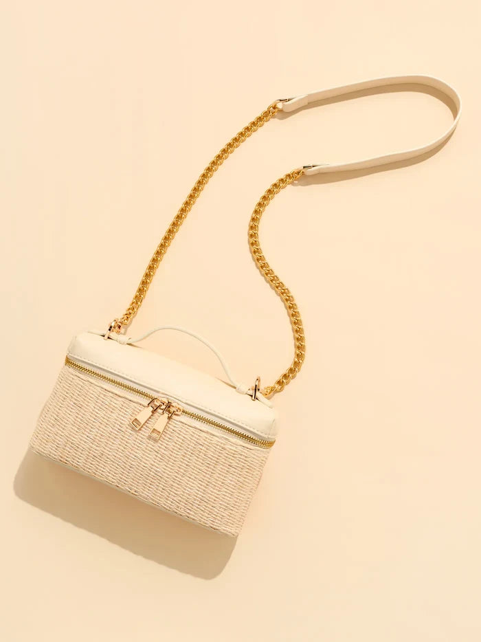 Riley Shoulder Bag - Greige Goods