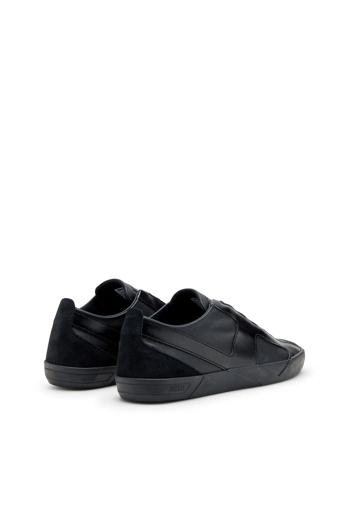 S-Slante-D-Sneakers in suede and leather with D logo