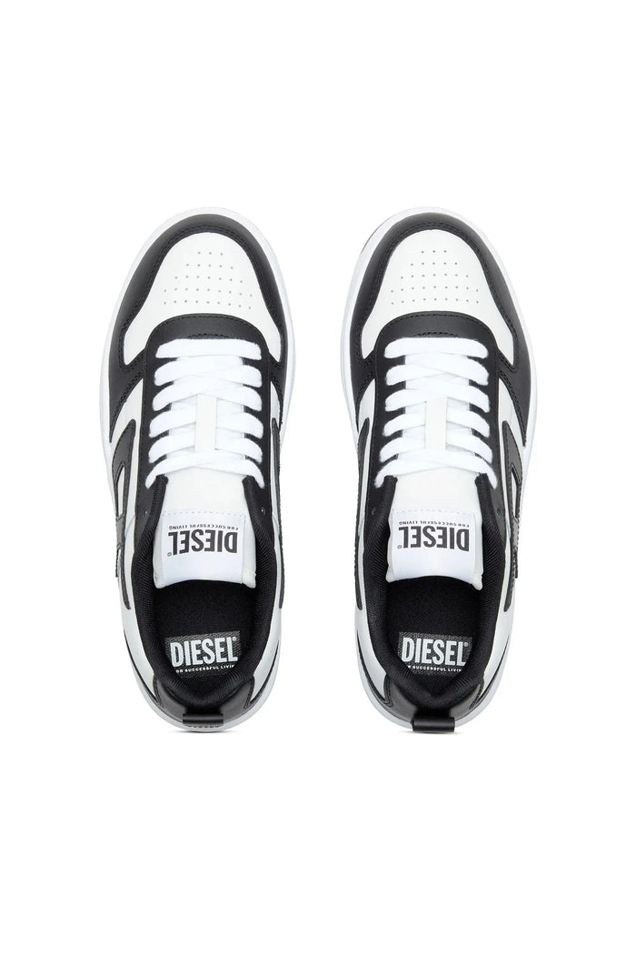 S-Ukiyo Low-Low-top sneakers in leather and nylon