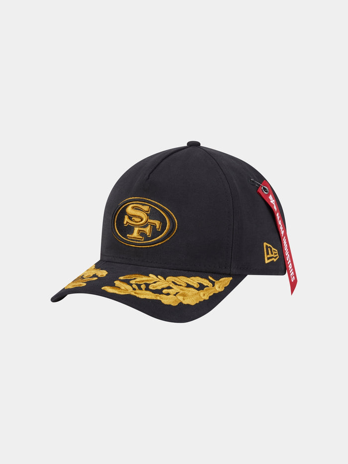 SAN FRANCISCO 49ERS X ALPHA X NEW ERA 940 MC CAP ACCESSORY Alpha Industries BLACK O/S
