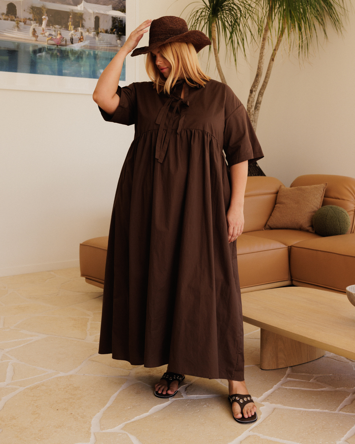 Scarlette Maxi | Chocolate