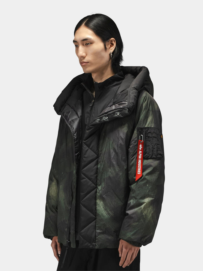 SHEER PUFFER PARKA OUTERWEAR Alpha Industries