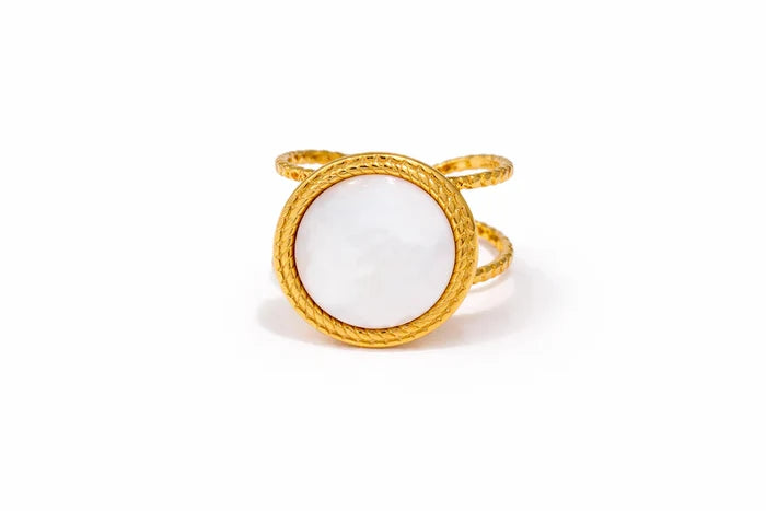 Shell Island Ring - Greige Goods