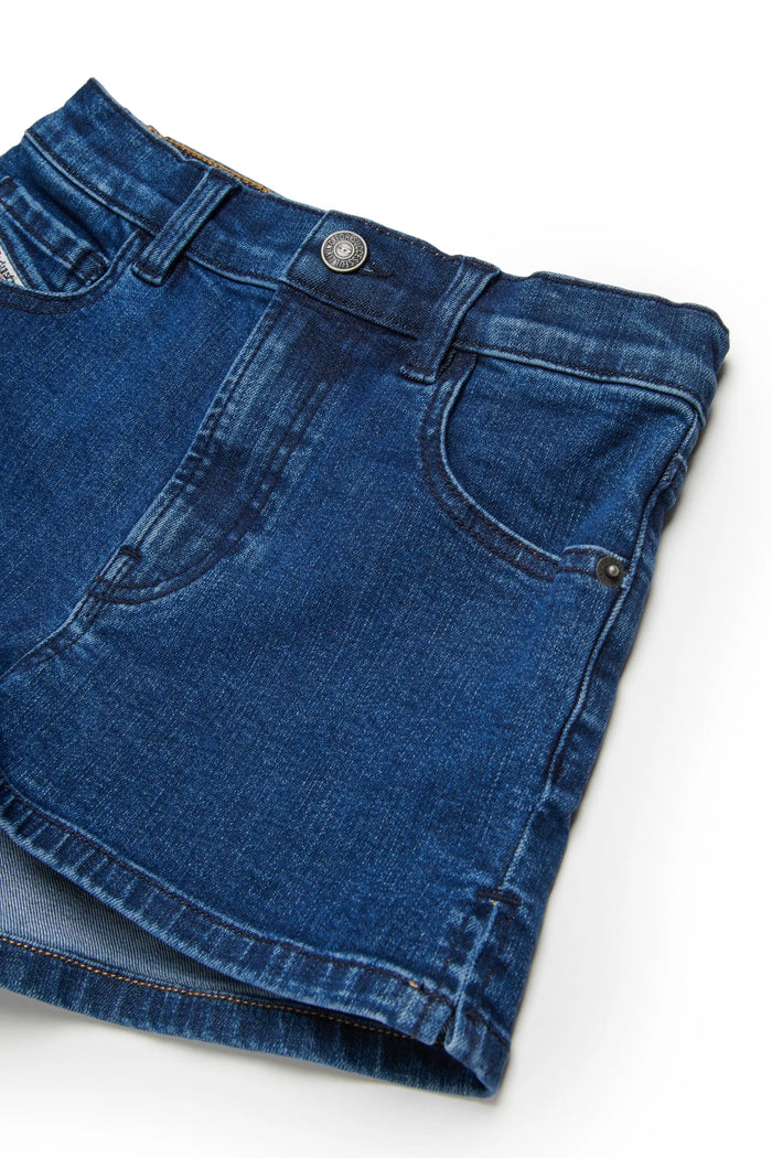 Shorts in stretch denim