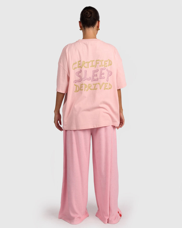 Slouchy Tee in Burning Love - Hidden Breastfeeding Zippers - The Lullaby Club