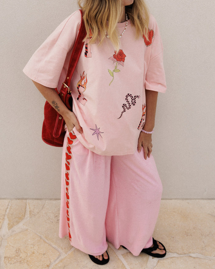 Slouchy Tee | Burning Love