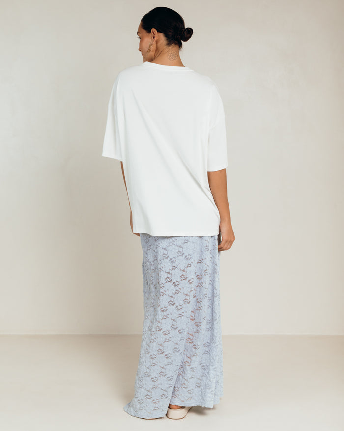 Slouchy Tee in Meadow Muse - Pregnancy and Postpartum Friendly T-Shirt - The Lullaby Club