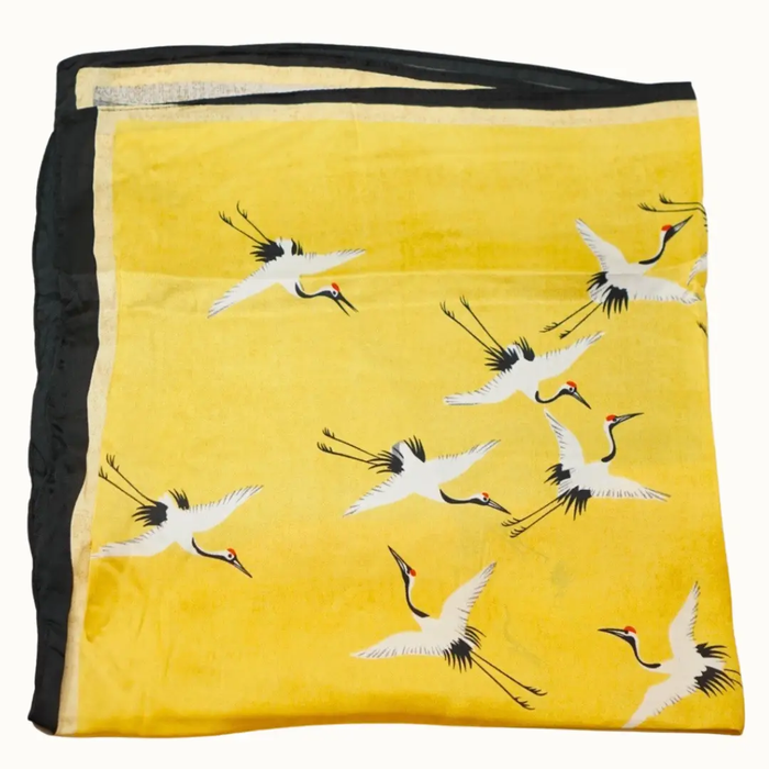 So Silky Neckerchief Scarf Ver - Greige Goods