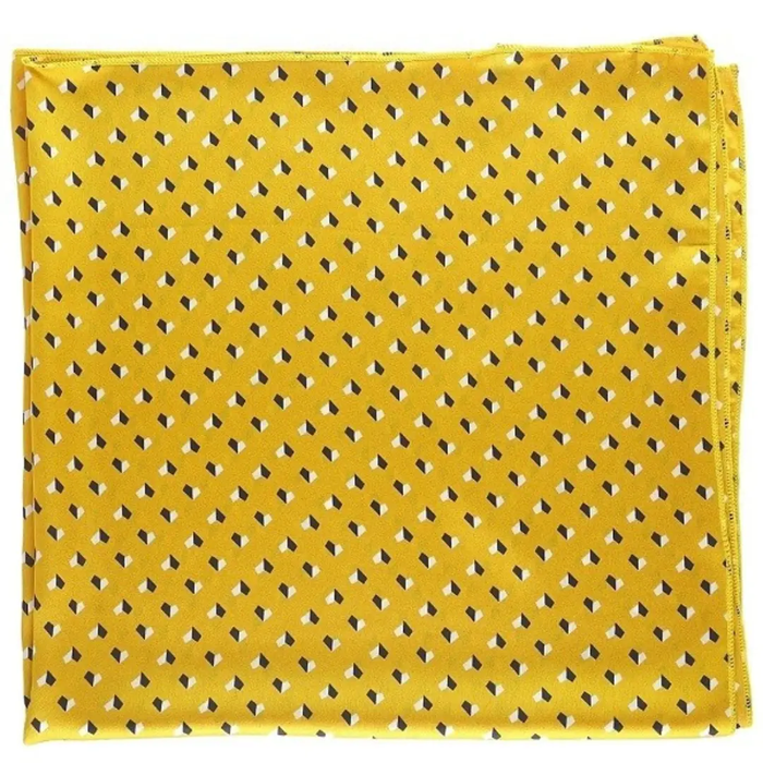 So Silky Satin Neckerchief Scarf Versatile Mustard - Greige Goods