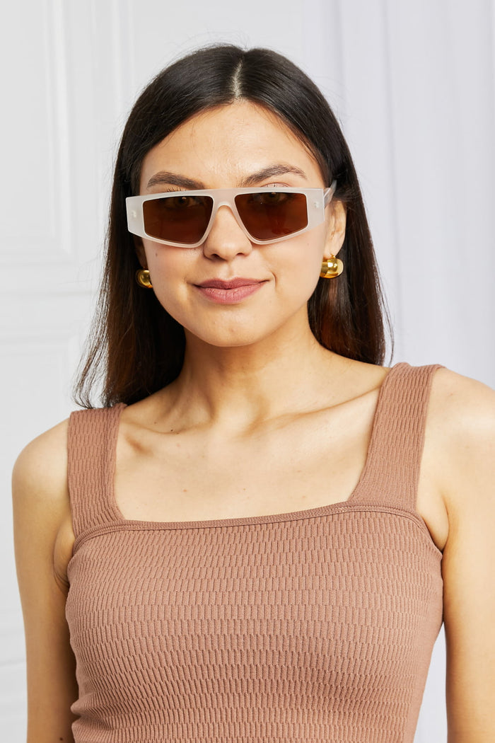 Solaré Luxe™ Caramel Polarized Geo