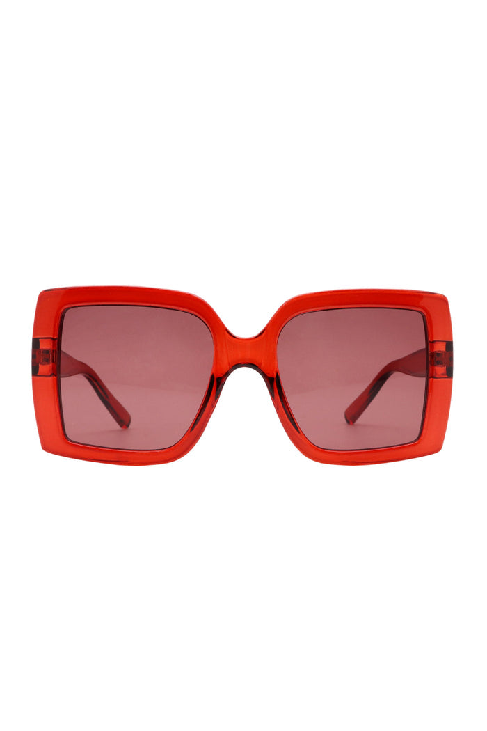Solaré Luxe™ Crimson Acetate Square