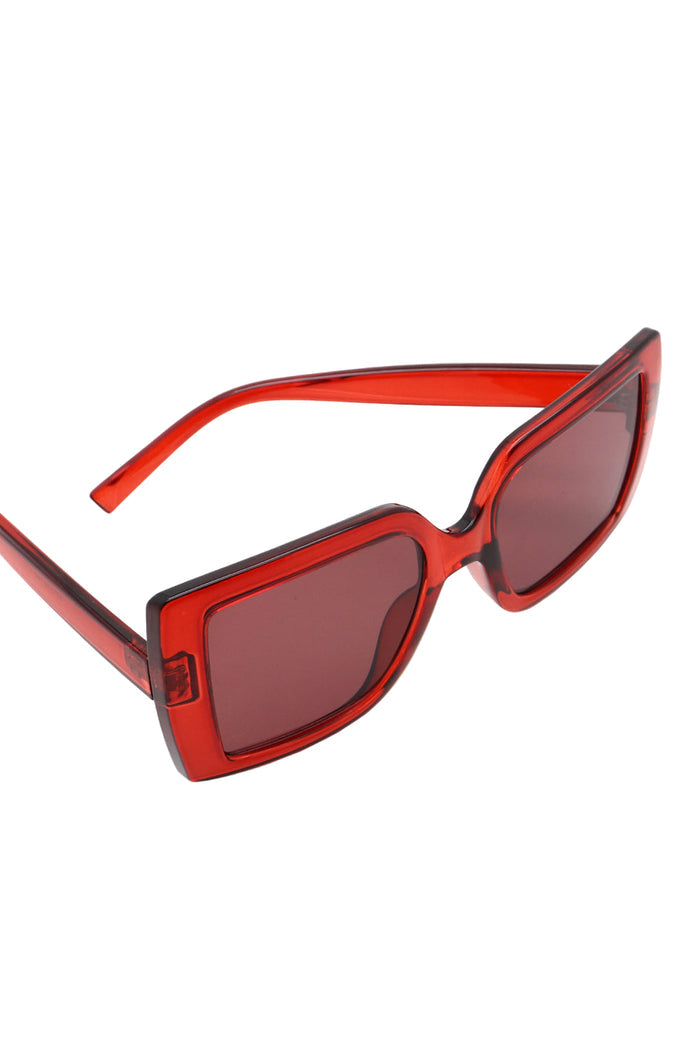 Solaré Luxe™ Crimson Acetate Square