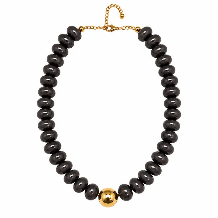 Solid Beaded Candy Necklace
